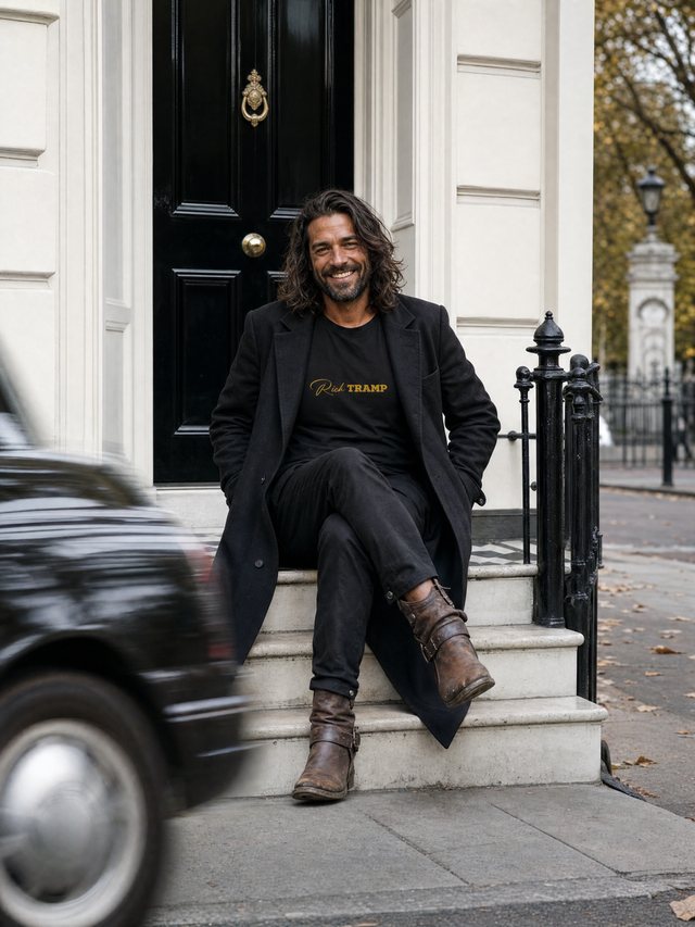 Signature Black — Men's Premium T-Shirt in Black