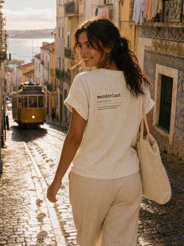 Definition — Women's Relaxed T-Shirt in Natural / Cream